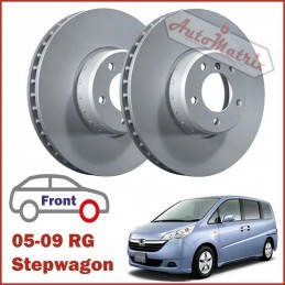 Honda Stepwagon RG (2005-2009) Front Brake Disc Pair RG1 RG2 RG3 RG4